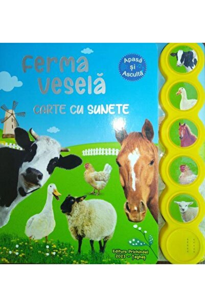 Editura Prichindel Ferma vesela. Carte cu sunete