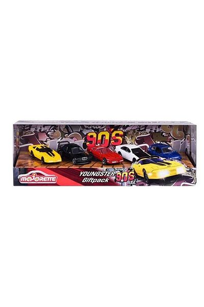 Majorette Nessiworld Majorette Youngster 90S 5-Piece Vehicle Set