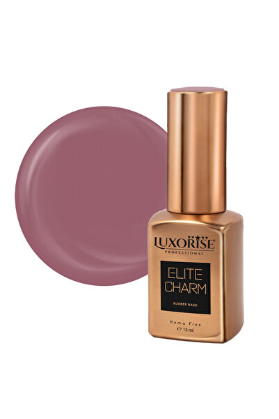 LUXORISE Βάση από καουτσούκ Hema Free ELITE CHARM - Rose Nude 15ml