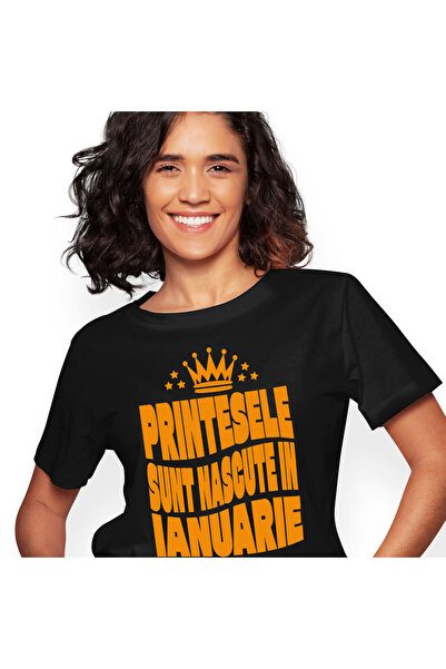 StoryGift Romania Tricou Femei cu Coroan Regala Printesa Stele Stralucitoare ...