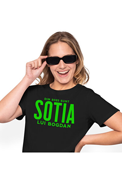 StoryGift Romania Tricou Femei cu Cuplu Casnicie Casatorie Sot Si Sotie, Fami...