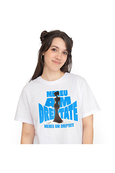 StoryGift Romania Tricou Femei cu Citate Silueta Umana Feminina Femeie Putern...