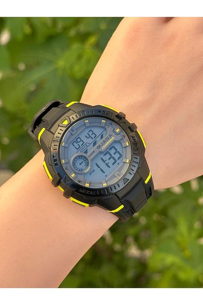 Jaga Digital 2 Years Warranty Alarm+Stopwatch+Light and Calendar 5 Atm Young Sports Men's Wristwatch Jg025