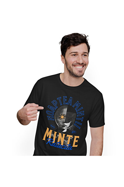 StoryGift Romania Tricou Barbati cu Chip Uman Feminin Stea Stralucitoare Cer ...