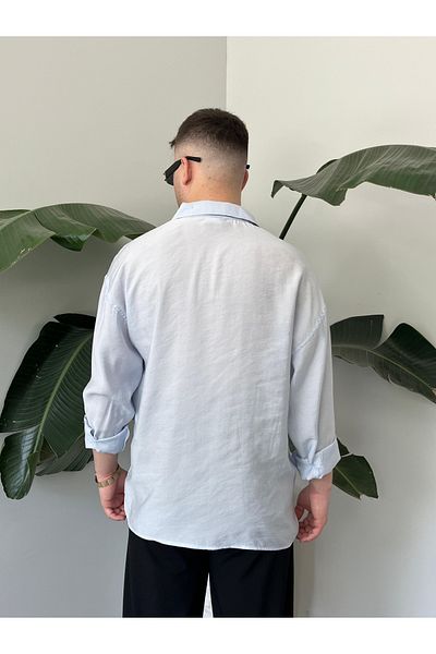 HAWKKİNG Ανδρικό πουκάμισο Oversize Modal