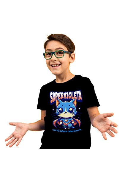 StoryGift Romania Tricou Copii cu Minge De Fotbal American Animata Pe Teren S...