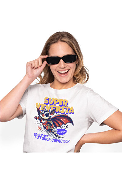 StoryGift Romania Tricou Femei cu Silueta Umana Supereroi Personaje Saritura Iubitorii De Basketba,White_XS