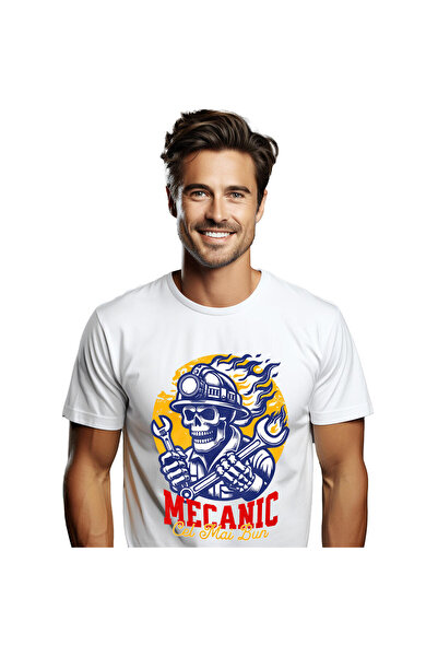 StoryGift Romania Tricou Barbati cu Schelete Uman Cu Palarie In Flacari Iubit...