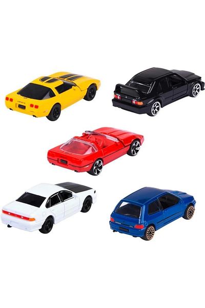 Majorette Nessiworld Majorette Youngster 90S 5-Piece Vehicle Set
