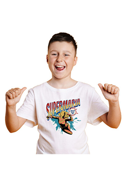 StoryGift Romania Tricou Copii cu Minge De Fotbal Animata Pe Teren Supereroi ...