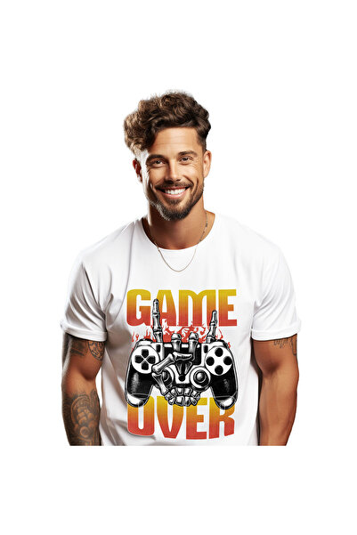 StoryGift Romania Tricou Barbati cu Maneta Joc Video Cu mana Schelete, Gamer ...