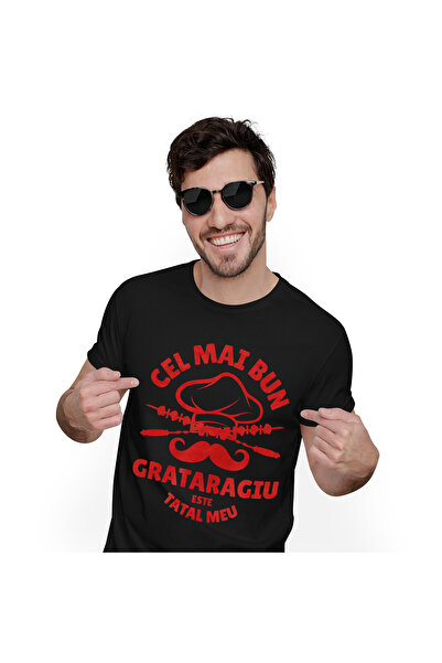 StoryGift Romania Tricou Barbati cu Iubitorii De Gratar Frigarui Palarie Chef...