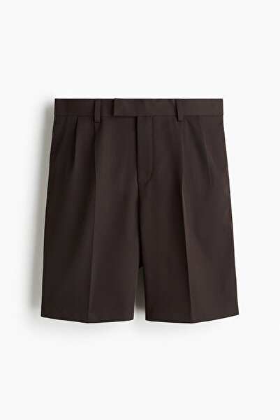 H&M Gabardin Bermuda Şort Relaxed Fit