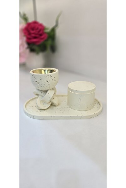 D&H 3Piece Charcoal Incense Burner Set | Bakhoor & Oud Resin Burner with Tray – Home Aromatherapy