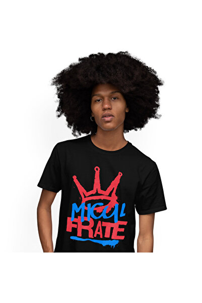 StoryGift Romania Tricou Barbati cu Coroana Regala Copii Text Stil Graffiti F...