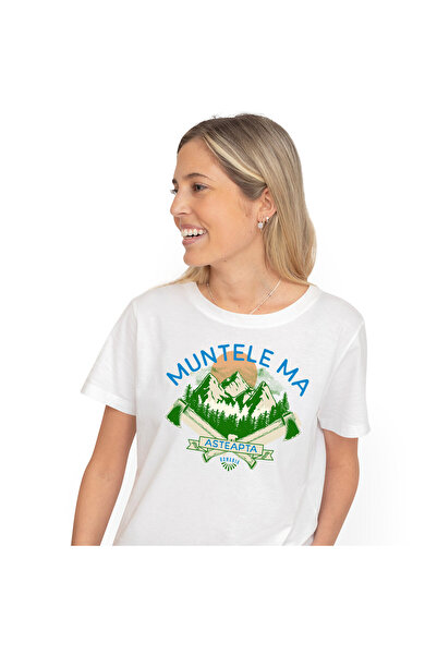 StoryGift Romania Tricou Femei cu Iubitorii de Zona Montana Soare Stralucitor...