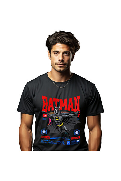 StoryGift Romania Tricou Barbati cu Silueta barbat In Pozitie Flotare Superer...