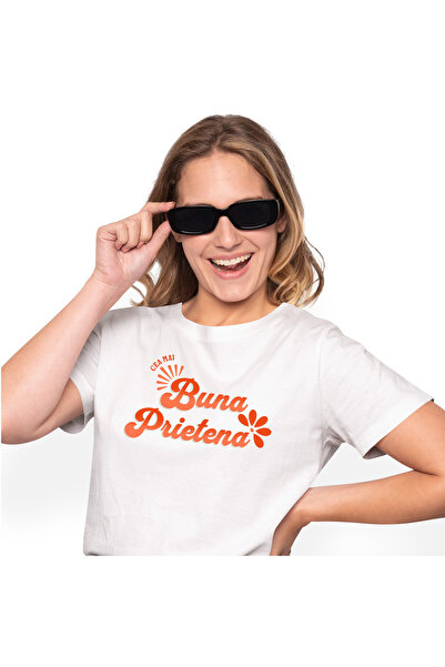 StoryGift Romania Tricou Femei cu Dedicatie Pentru Cea Mai Buna Prietena Mama...