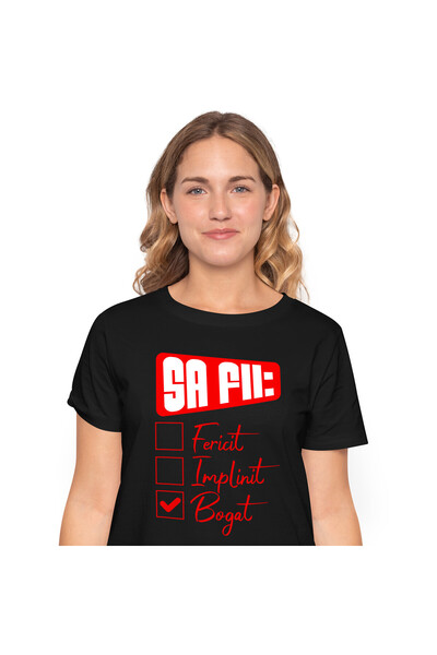 StoryGift Romania Women's T-Shirt Rich Checked List Funny, Money, Financial, ...