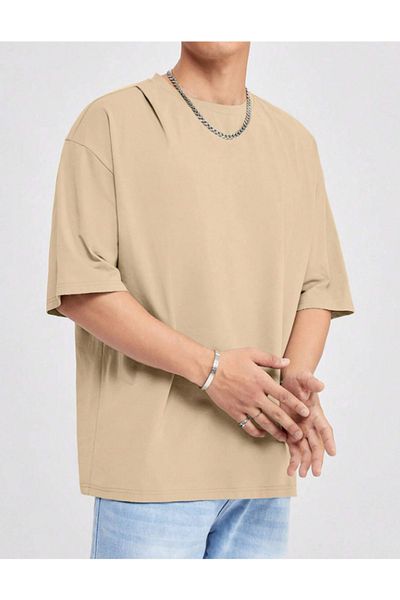 Viyalente Μπλουζάκι ΜΠΕΖ Απλό Oversize
