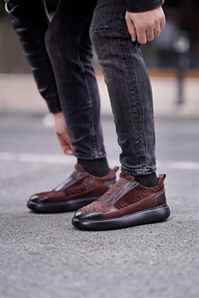 Ahmed Hamdi Bey Balde brown men's leather shoes