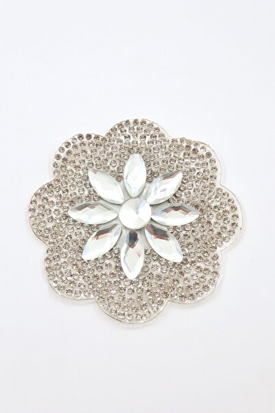 YENİCİ Ütüyle Yapışan Taşlı Çiçek 24 Adet (6*6)