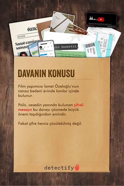 EFBUTİK لعبة المباحث لحل القتل - القتل المنتج