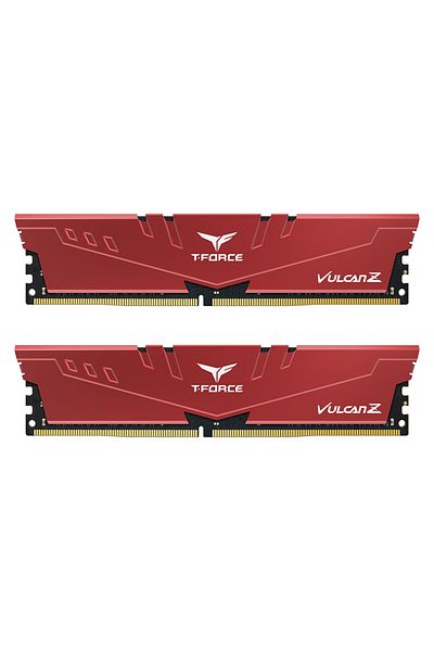 T-Force Team Vulcan Z Red 16Gb (2X8Gb) 3200Mhz Cl16 Ddr4 Gaming Ram (Tlzrd416G3200Hc16Fdc01)