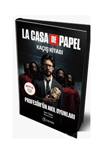 Teras Kitap La Casa De Papel Kaçış Kitabı - Profesör’ün Akıl Oyunları