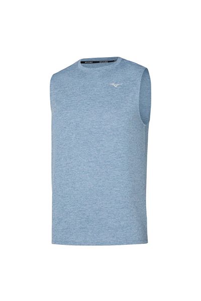 MIZUNO Tricou fără mâneci Impulse Core pentru bărbați, albastru