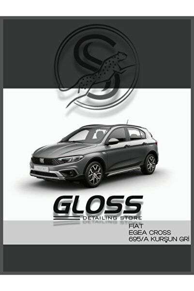 Gloss Detailing Egea Cross Kurşun Gri 695A - Profesyonel Çizik Ve Taş izi Gid...