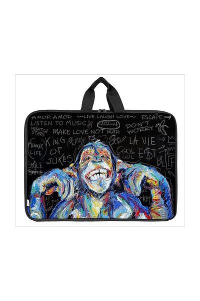 Polin 39X55Cm Unbreakable Waterproof Fabric Patterned Project and Picture Bag