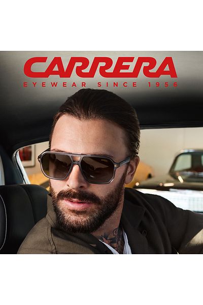 Carrera 302/s-kb7‐نظارات شمسية للرجال باللون الرمادي