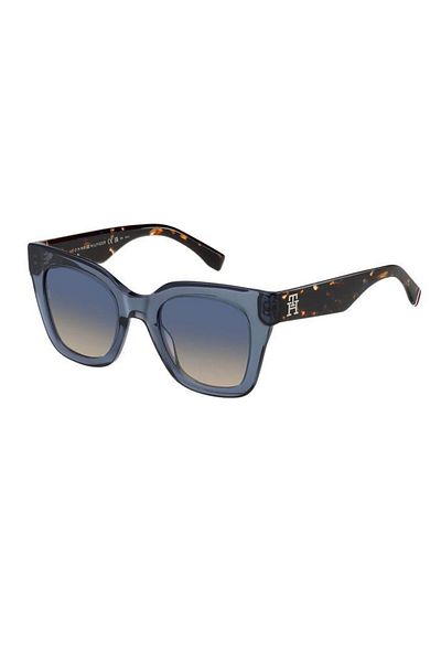 Tommy Hilfiger Women's Multicolor-Smoked Organic Gradient (Uv) Glass Bone Closed Frame Design Sunglasses Th2051/S