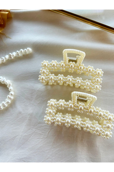 bossini 2 Pieces Pearl Latch Buckle