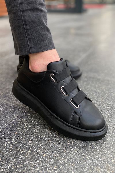 Luis Toronto Lt103 Black St Elastic Men's Sneaker