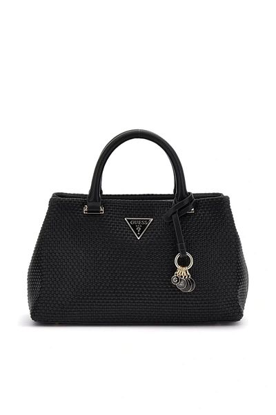 Guess PHAEDRA SMALL SATCHEL Geantă neagră pentru femei HWWG9638050-BLA