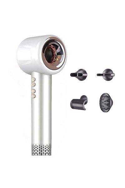 OEM Uscator Profesional, Ionizare, 4 Accesorii, Putere 1600 W,, 4 Trepte De Temperatura,3 Trepte Viteza