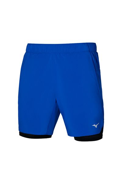 MIZUNO Core 7.5 2in1 Men's Shorts Blue