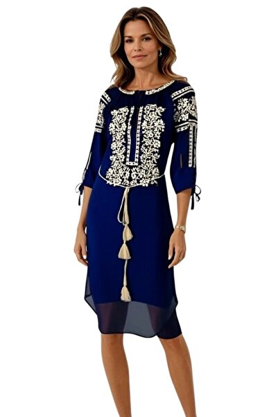 rody's forever Rochie dama bleumarin/bej