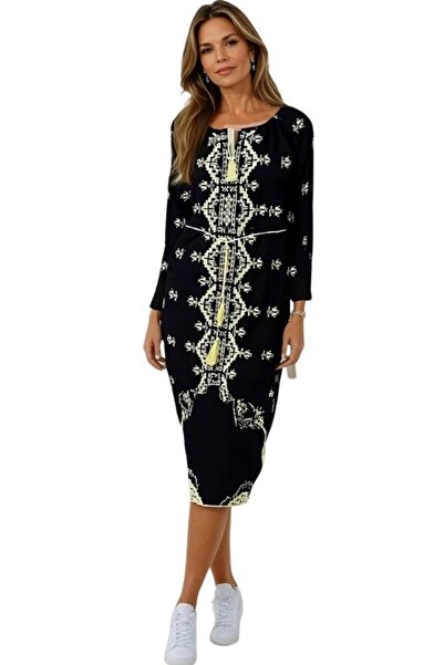 rody's forever Rochie dama casual R151, negru mahagon