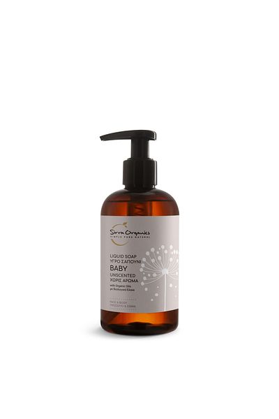 Sirra Organics Liquid soap for sensitive skin, 250 ml