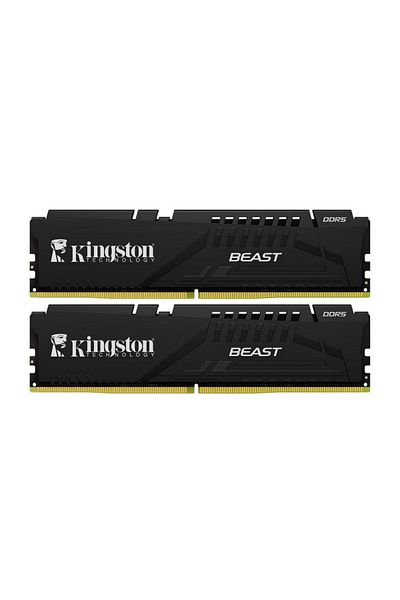 Kingston ذاكرة الألعاب Beast Kf560c36bbek2-16tr سعة 16 جيجابايت DDR5 بسرعة 6000 ميجاهرتز Cl36 باللون الأسود