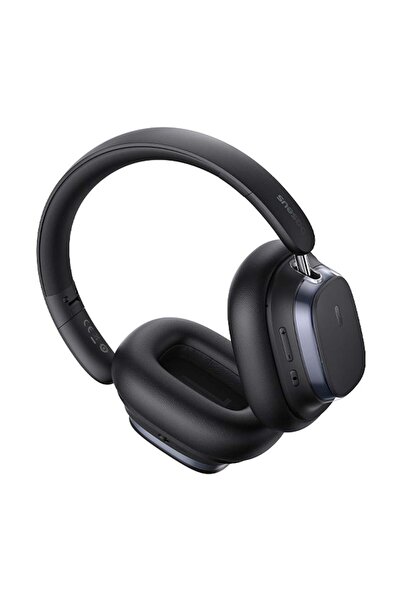 Baseus BASEUS Bowie H1S Aktif Gürültü Önlemeli Kablosuz Kulak Üstü Kulaklık - Siyah