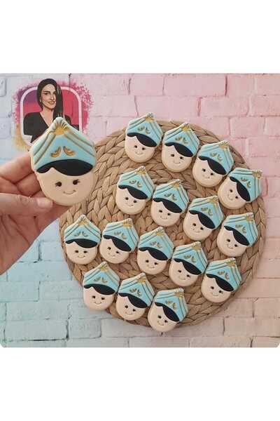 Tatlı Armağanlar Sünnet Çocuğu Model Butik Kurabiye - 20 Adet