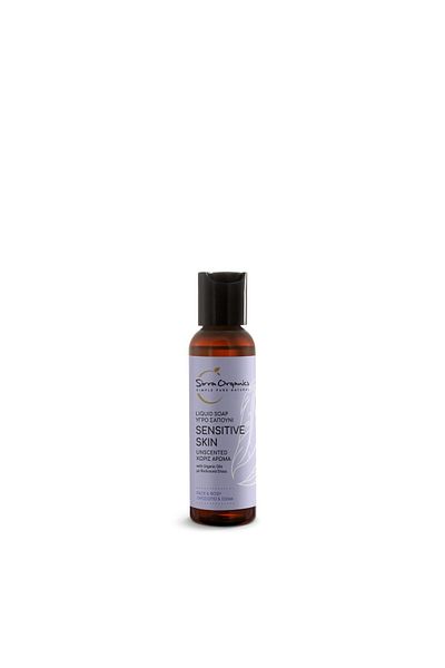 Sirra Organics Liquid soap for sensitive skin, 60 ml