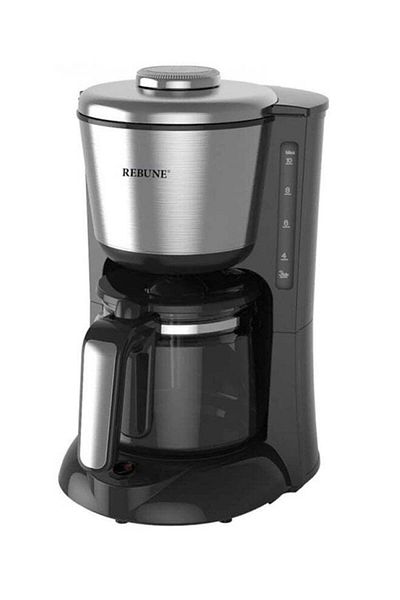 rebune American Coffee Maker 1.25 L 1000 W Re-6-025 Grey