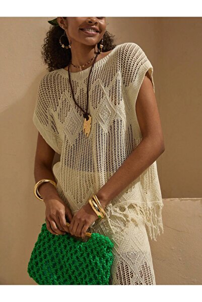 hidafashion Ajurlu Tassel Suit