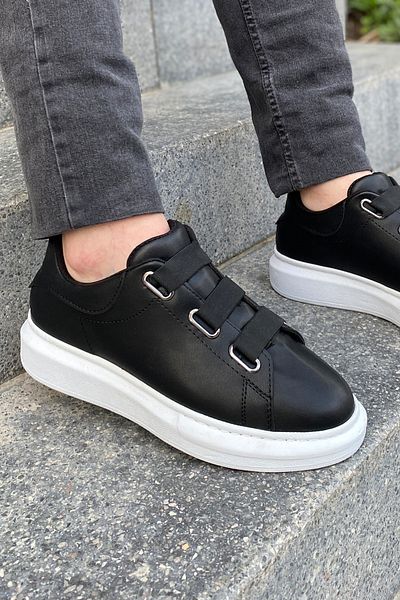 Luis Toronto Lt103 Black Bt Elastic Men's Sneaker