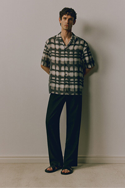 H&M Erkek Yaka Gömlek Regular Fit
